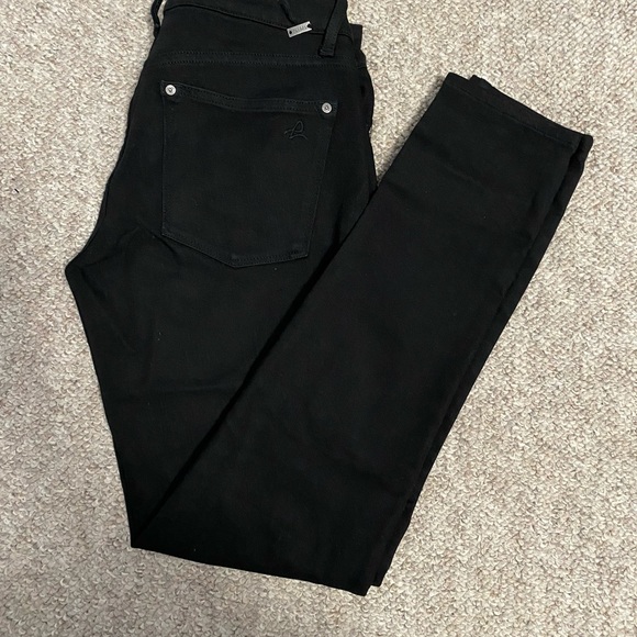 DL1961 Emma Black Denim/Power Legging, 27 - Picture 2 of 4
